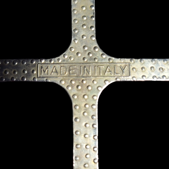 Teapot design trivet,silver electroplated zinc vintage trivet - Picture 5 of 6